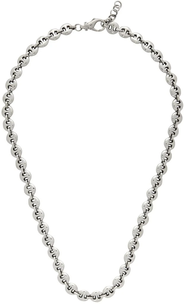 商品Sophie Buhai|Silver Small Circle Link Necklace,价格¥3678,第1张图片