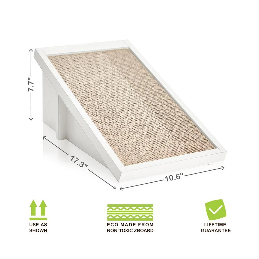 商品Way Basics|Eco Friendly Cat Scratcher Incline,价格¥277,第4张图片详细描述
