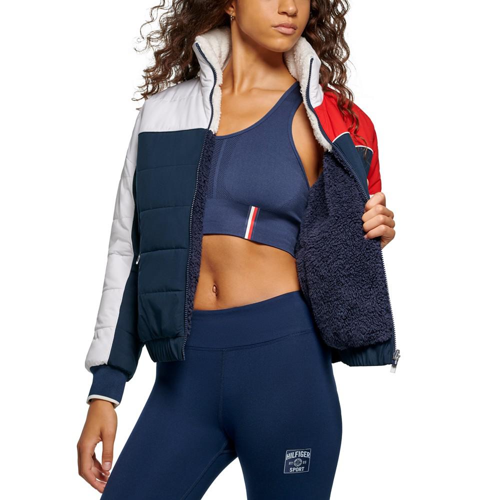 Women's Reversible Sherpa Jacket商品第1张图片规格展示