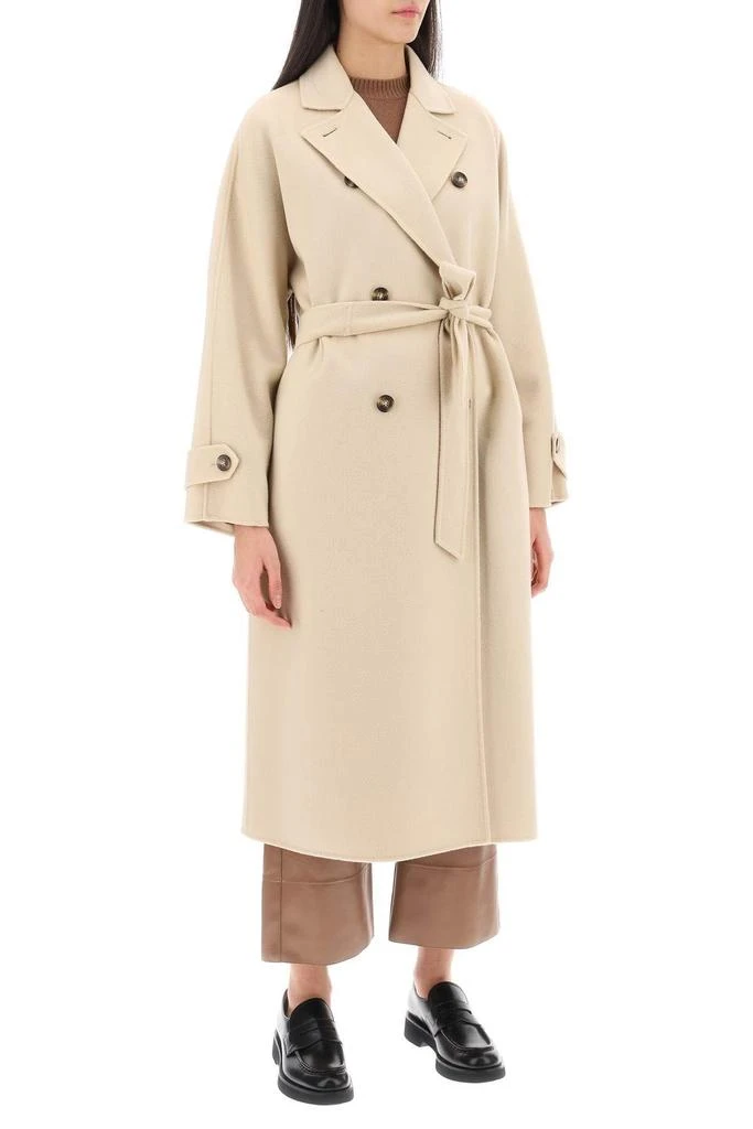 商品Weekend Max Mara|Affetto double-breasted coat,价格¥2787,第3张图片详细描述