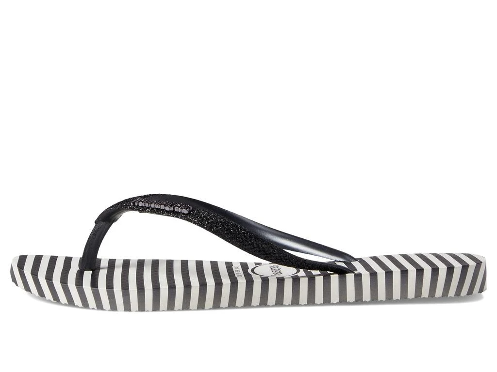 商品Havaianas|Slim Glitter Stripes Flip Flop Sandal,价格¥241,第4张图片详细描述