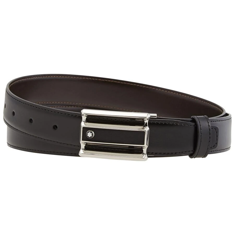 商品MontBlanc|Black/Brown Reversible Cut-to-Size Business Belt,价格¥1708,第1张图片