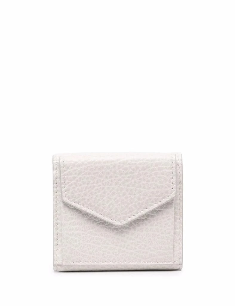 商品MAISON MARGIELA|Maison Margiela snap compact wallet greige,价格¥2813,第1张图片