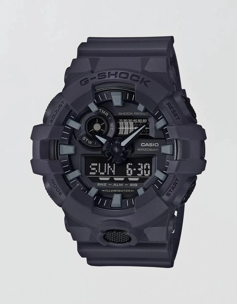 商品AE|Casio G-Shock Front-Button Analog Digital Resin Watch,价格¥752,第1张图片