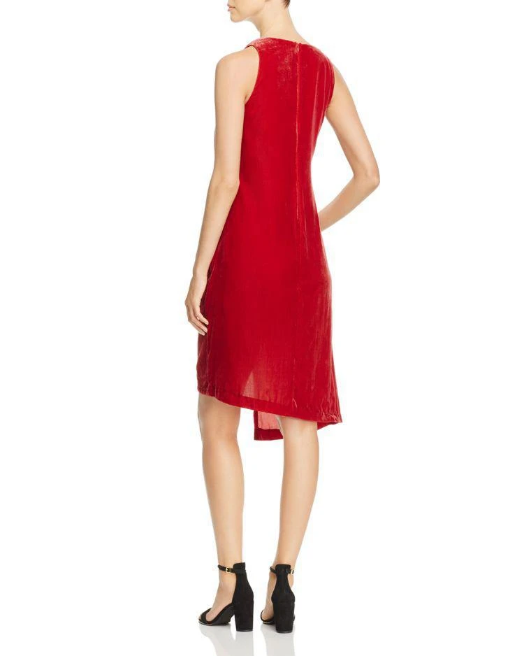 商品Kenneth Cole|Kenneth Cole Twist-Front Velvet Dress - 100% Exclusive,价格¥244,第2张图片详细描述