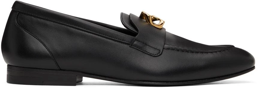 商品Givenchy|Black G Chain Loafers,价格¥3238,第1张图片