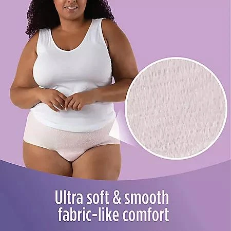 Member's Mark Total Protection Incontinence Underwear for Women - Choose Your Size 商品