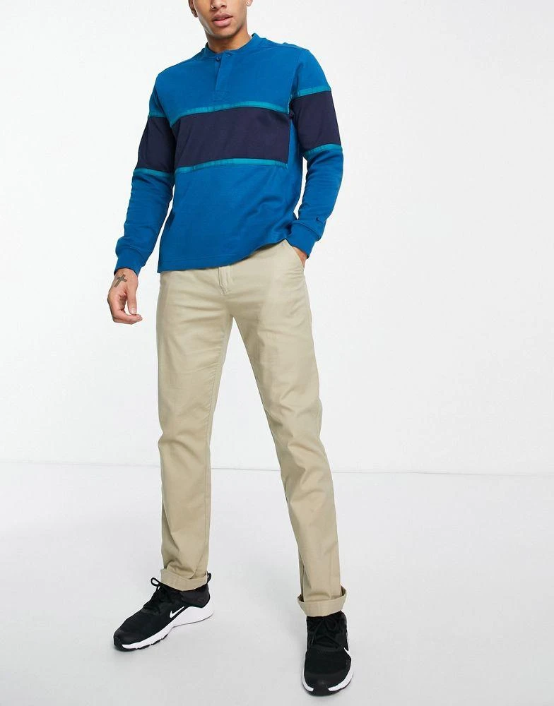 商品NIKE|Nike Golf NGC Dri-FIT midlayer top in teal blue,价格¥431,第4张图片详细描述