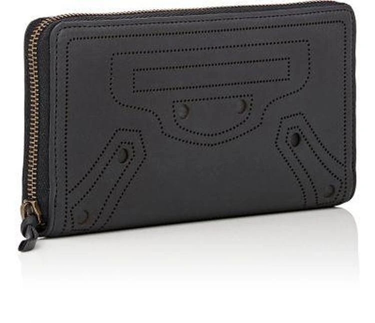 商品Balenciaga|经典机车钱包 Arena Blackout Continental Wallet,价格¥4839,第2张图片详细描述