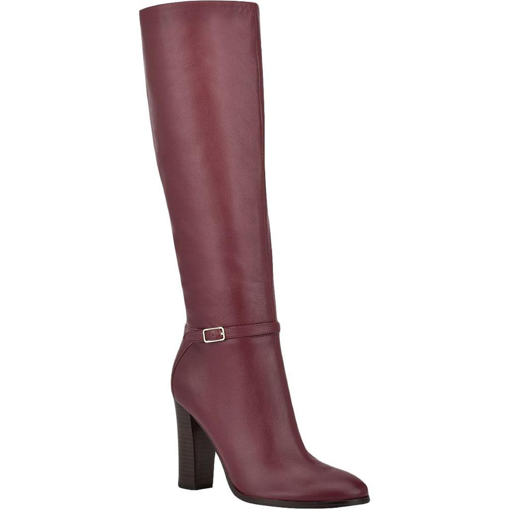 商品Nine West|Nine West Womens Kimy Leather Tall Knee-High Boots,价格¥958,第3张图片详细描述