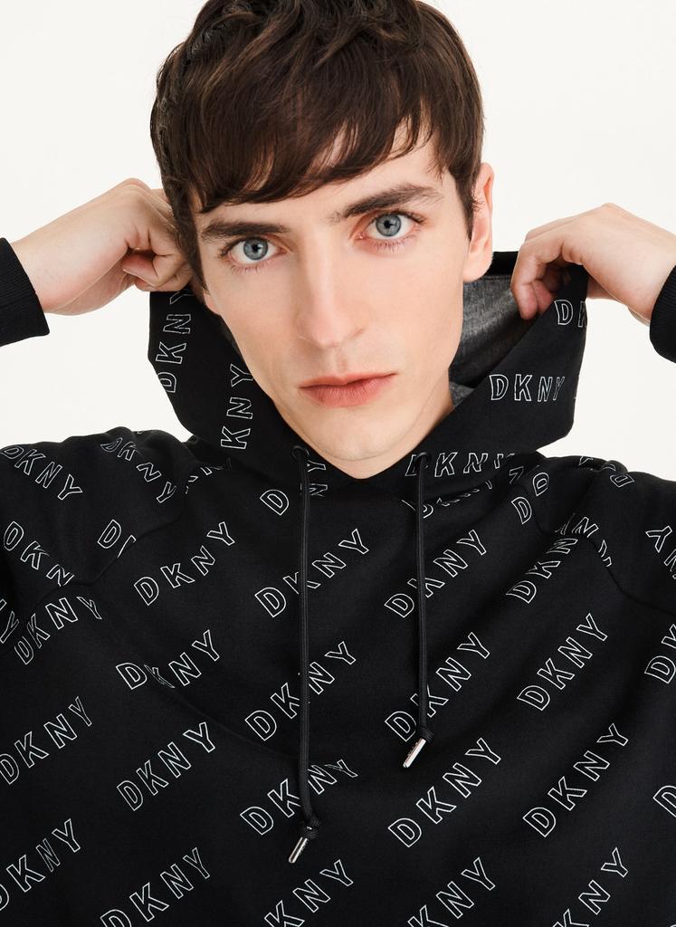 商品DKNY|Allover Logo Hoodie,价格¥262,第6张图片详细描述