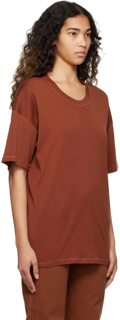 商品Lemaire|Orange Dropped Shoulder T-Shirt,价格¥464,第2张图片详细描述