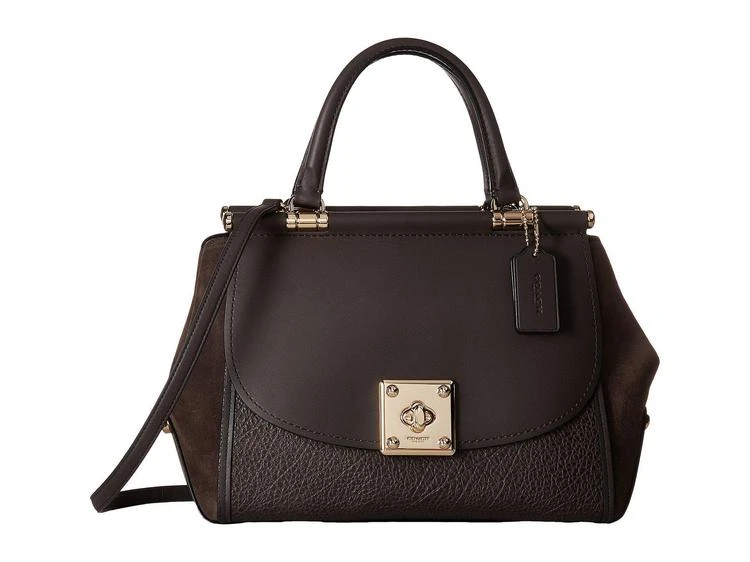 商品Coach|Mixed Leather Drifter Carryall,价格¥4003,第1张图片