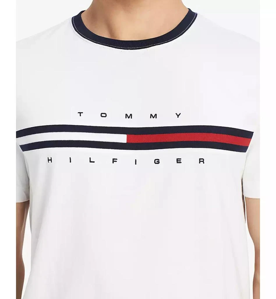 商品Tommy Hilfiger|汤米希尔费格男士圆领短袖百搭运动T恤,价格¥187,第3张图片详细描述