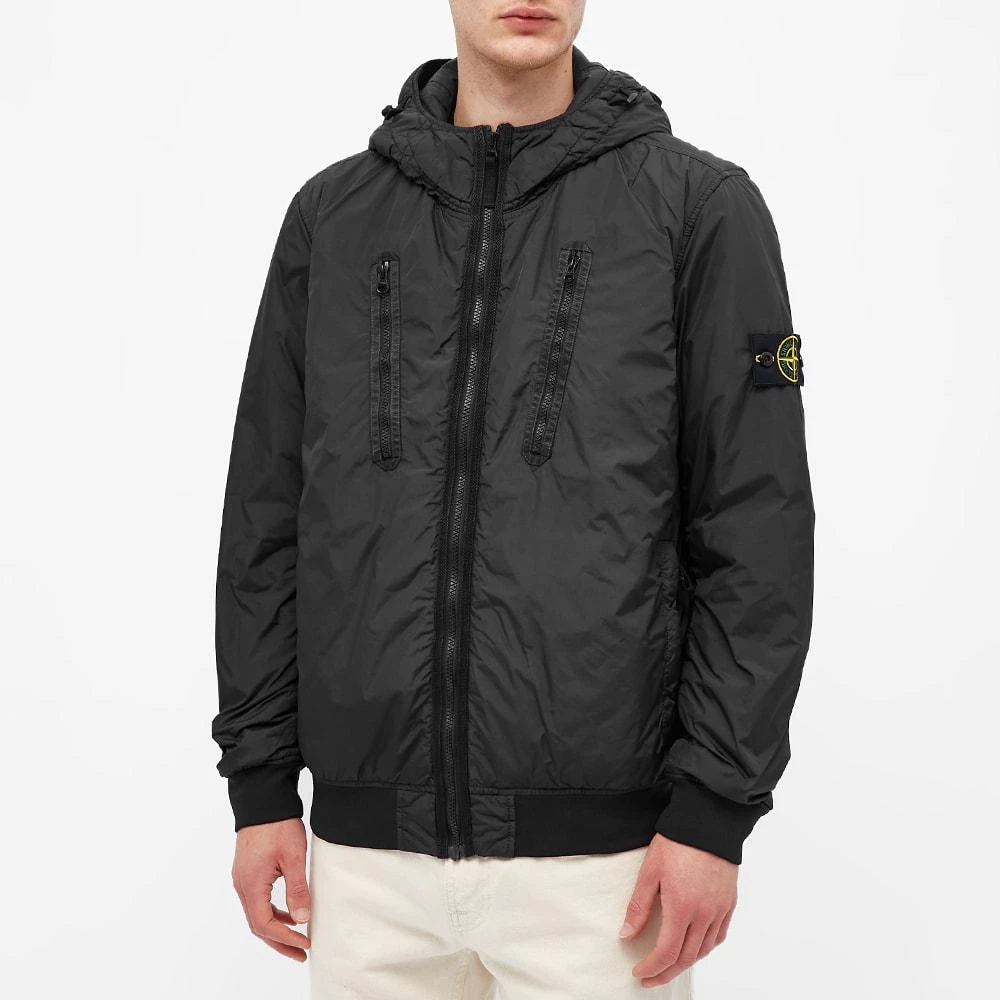 商品Stone Island|Stone Island Crinkle Reps Pocket Detail Down Jacket,价格¥6828,第5张图片详细描述