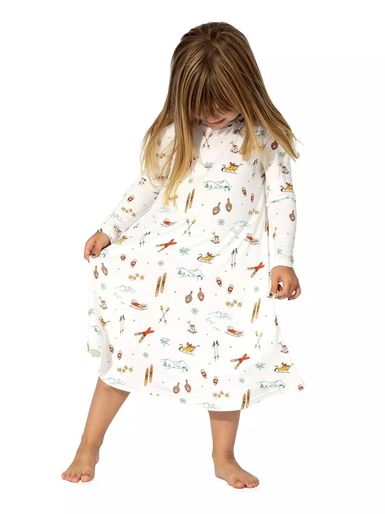 商品Bellabu Bear|Little Girl's &amp; Girl's Vintage Holiday Long-Sleeve Nightgown,价格¥255,第4张图片详细描述