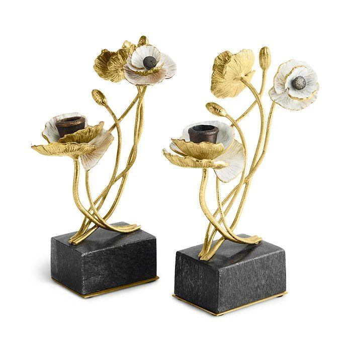 商品Michael Aram|Anemone Candleholders, Set of 2,价格¥2938,第5张图片详细描述