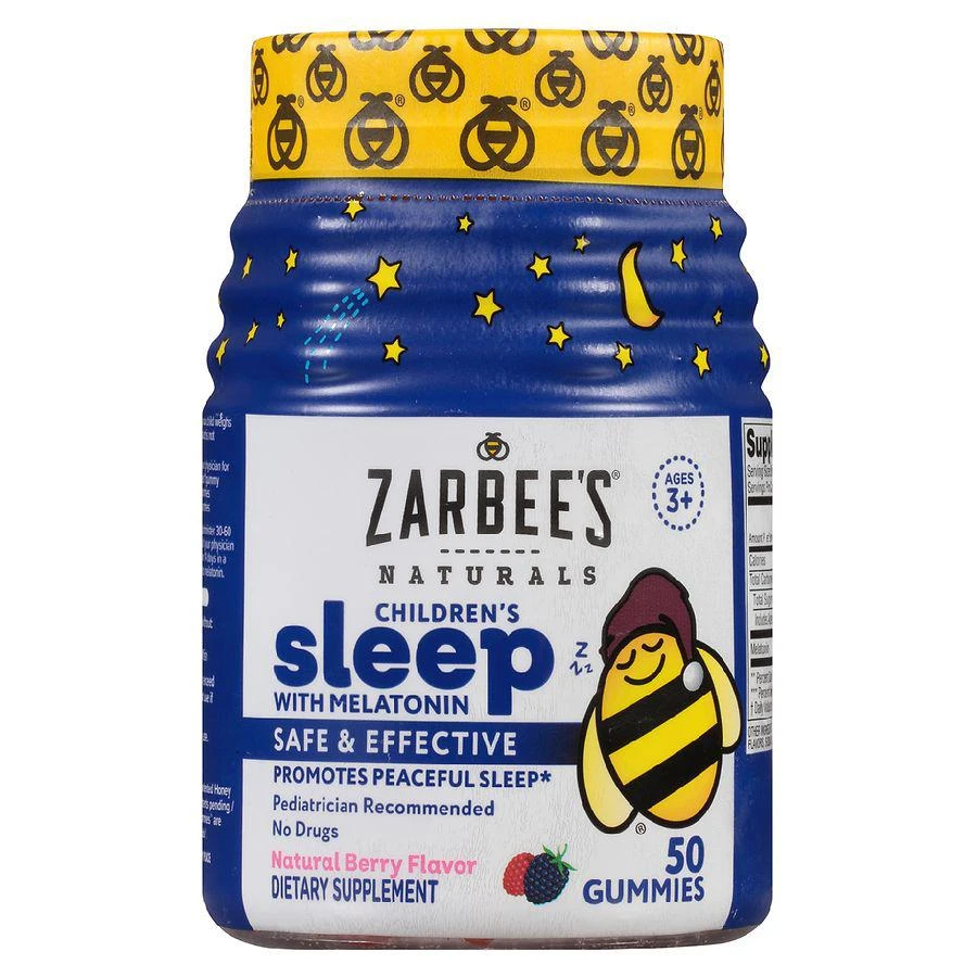 商品ZarBee's Naturals|Child Sleep Gummies Berry,价格¥82,第1张图片