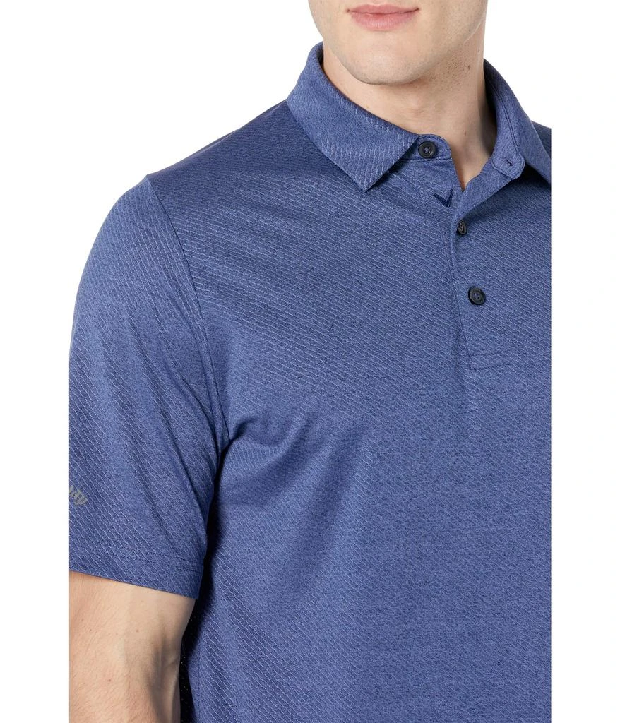 商品Callaway|Ventilated Heather Jacquard Polo,价格¥406,第3张图片详细描述