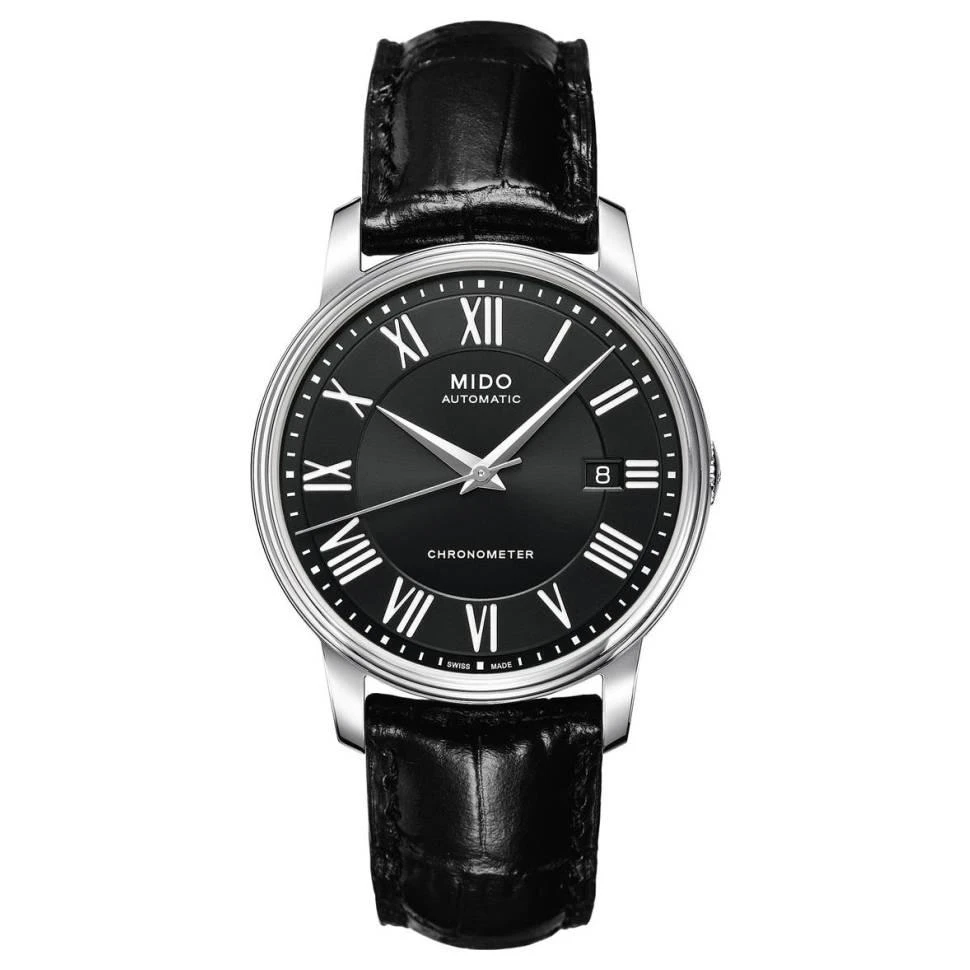 商品MIDO|美度 贝伦赛丽 男士机械腕表 39mm M0104081605329,价格¥3123,第1张图片