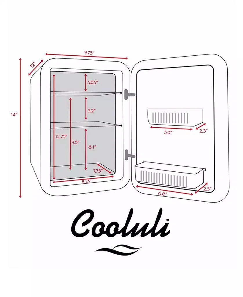 Classic-15L Compact Thermoelectric Cooler And Warmer Mini Fridge 商品