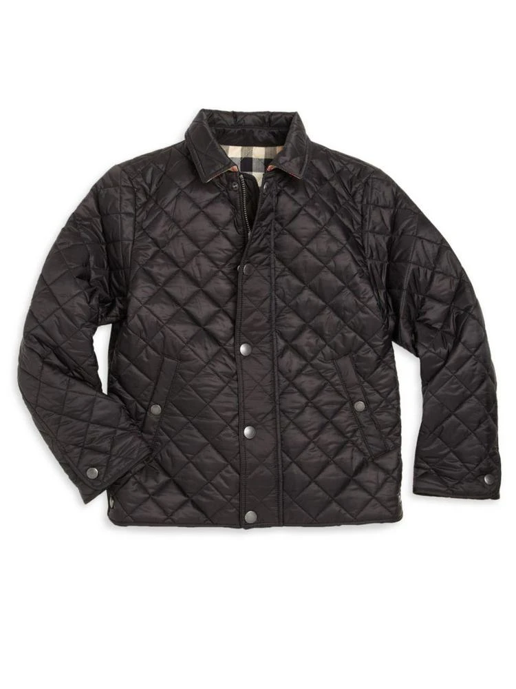 商品Burberry|Little Boy's & Boy's Luke Quilted Jacket,价格¥1299,第1张图片