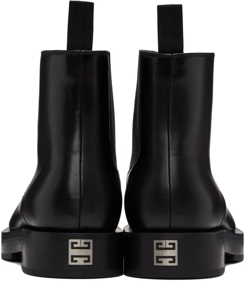 商品Givenchy|Black Leather Boots,价格¥7205,第2张图片详细描述