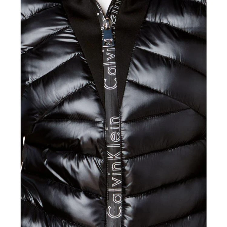 商品Calvin Klein|Hooded Packable Puffer Coat,价格¥823,第3张图片详细描述