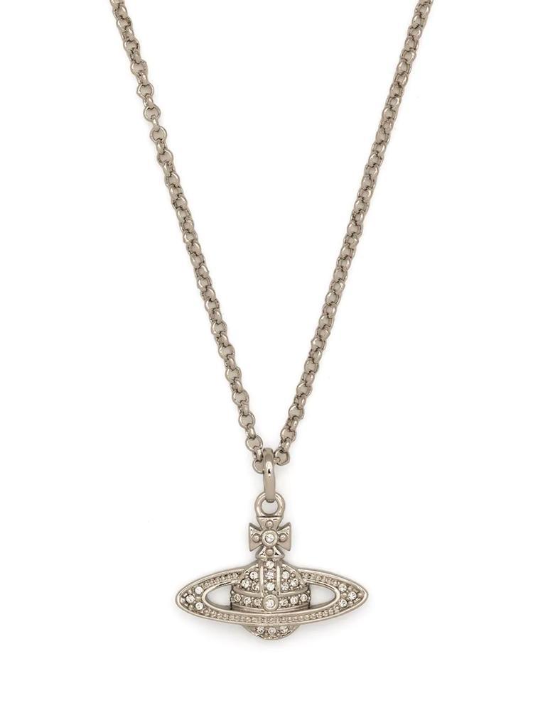 商品Vivienne Westwood|mini bas relief pendant platinum,价格¥1067,第1张图片