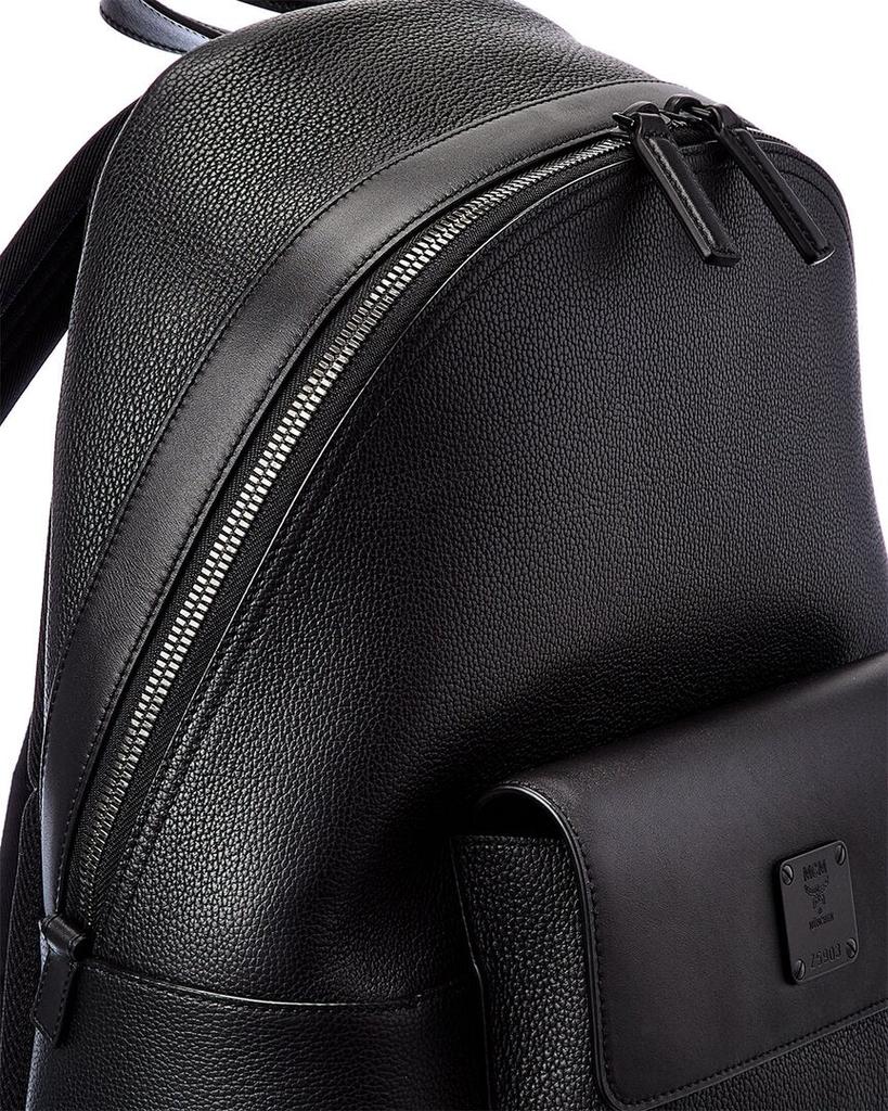 MCM Stark Embossed Leather Backpack商品第3张图片规格展示