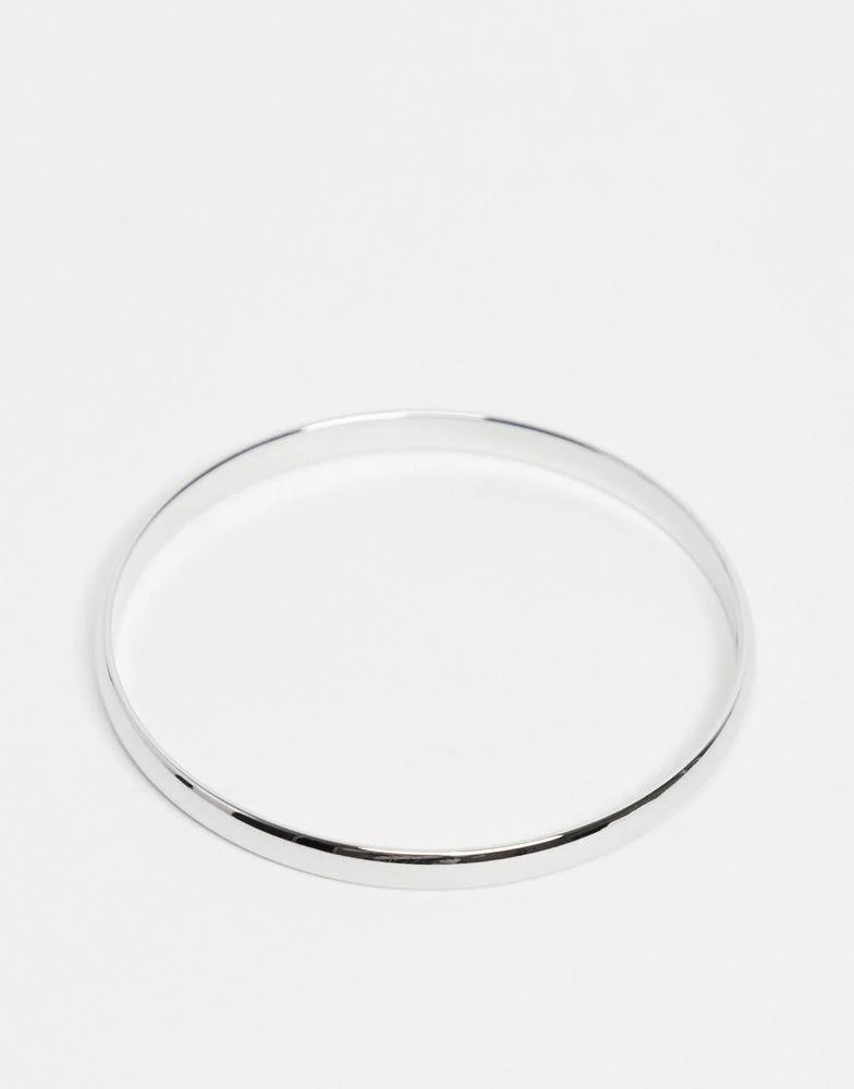 商品Kate Spade|Kate Spade find silver lining engraved bangle in silver,价格¥394,第1张图片