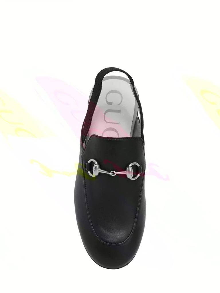 商品Gucci|Horsebit Smooth Leather Mules,价格¥3638,第1张图片