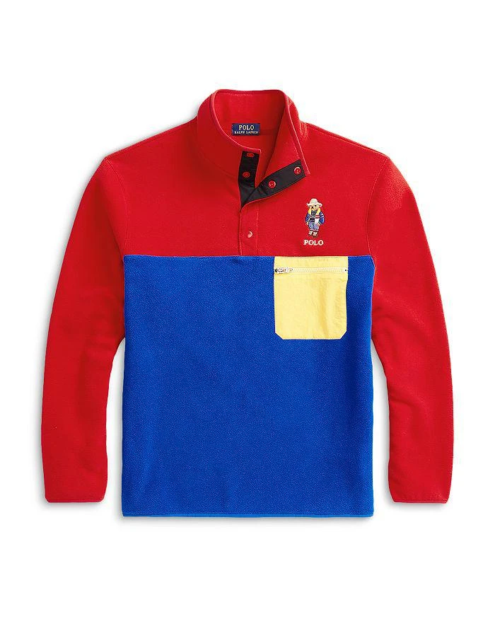 Colorblocked Polo Bear Pullover 商品