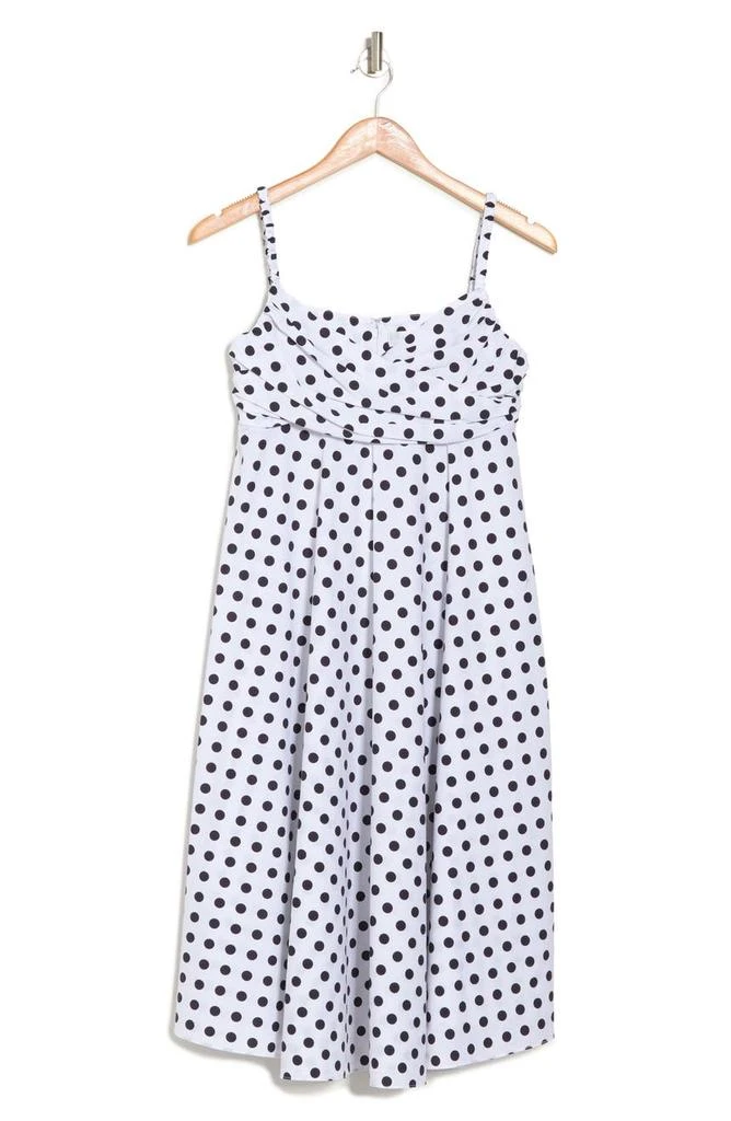 商品CAROLINE CONSTAS|Pheobe Polka Dot Midi Dress,价格¥916,第3张图片详细描述