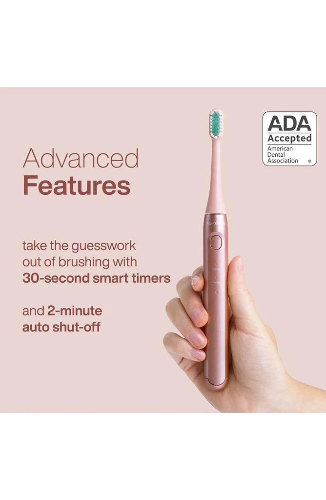 商品AquaSonic|Icon Rechargeable Power Toothbrush,价格¥188,第2张图片详细描述