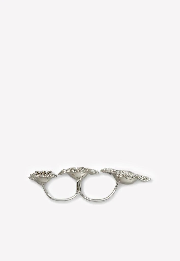 商品Roger Vivier|RV Bouquet Crystal Ring,价格¥3157,第3张图片详细描述