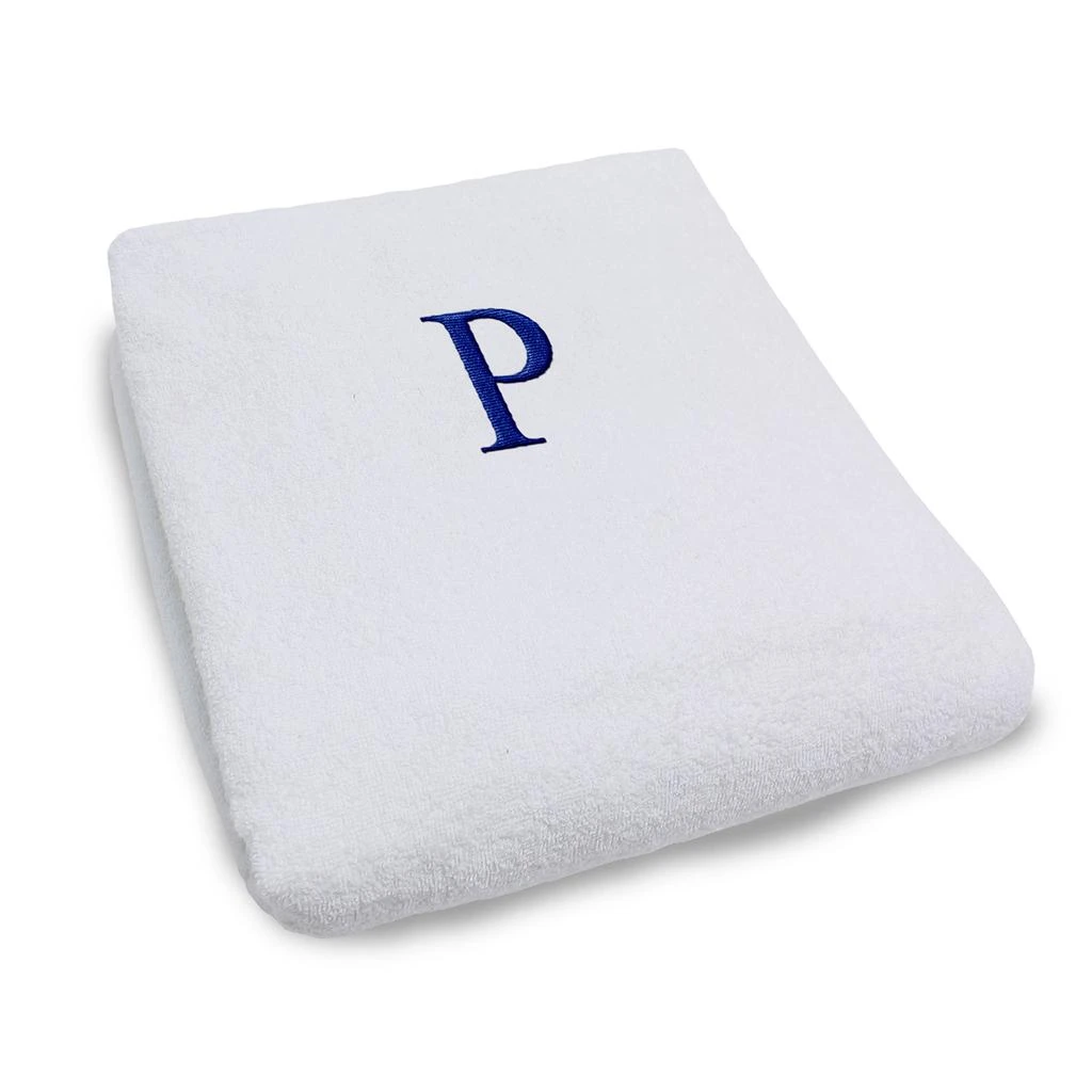 商品Superior|Monogrammed 100% Combed Cotton Lounge Chair Towel Cover I - P,价格¥328,第3张图片详细描述