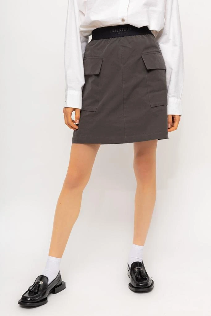 商品Essentials|Fear Of God Essentials Logo Patch Mini Skirt,价格¥839,第2张图片详细描述