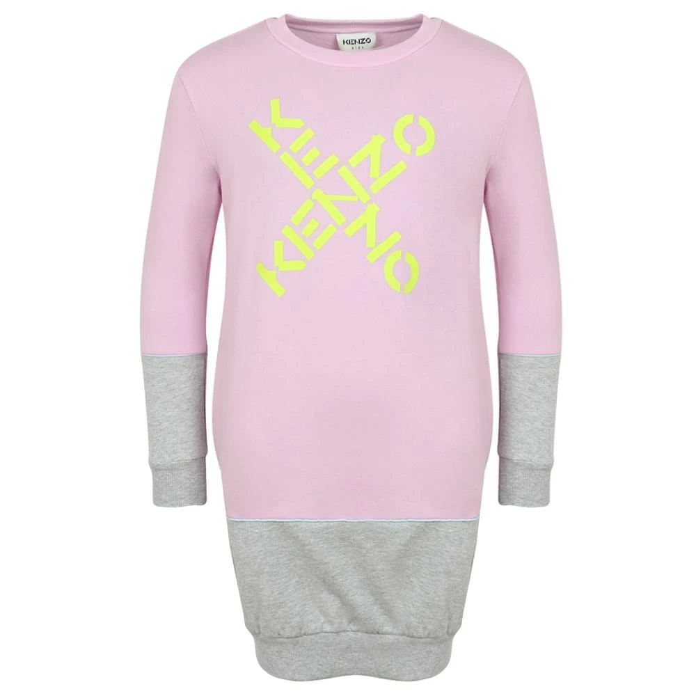 商品Kenzo|Pink & Grey Dress,价格¥444,第1张图片