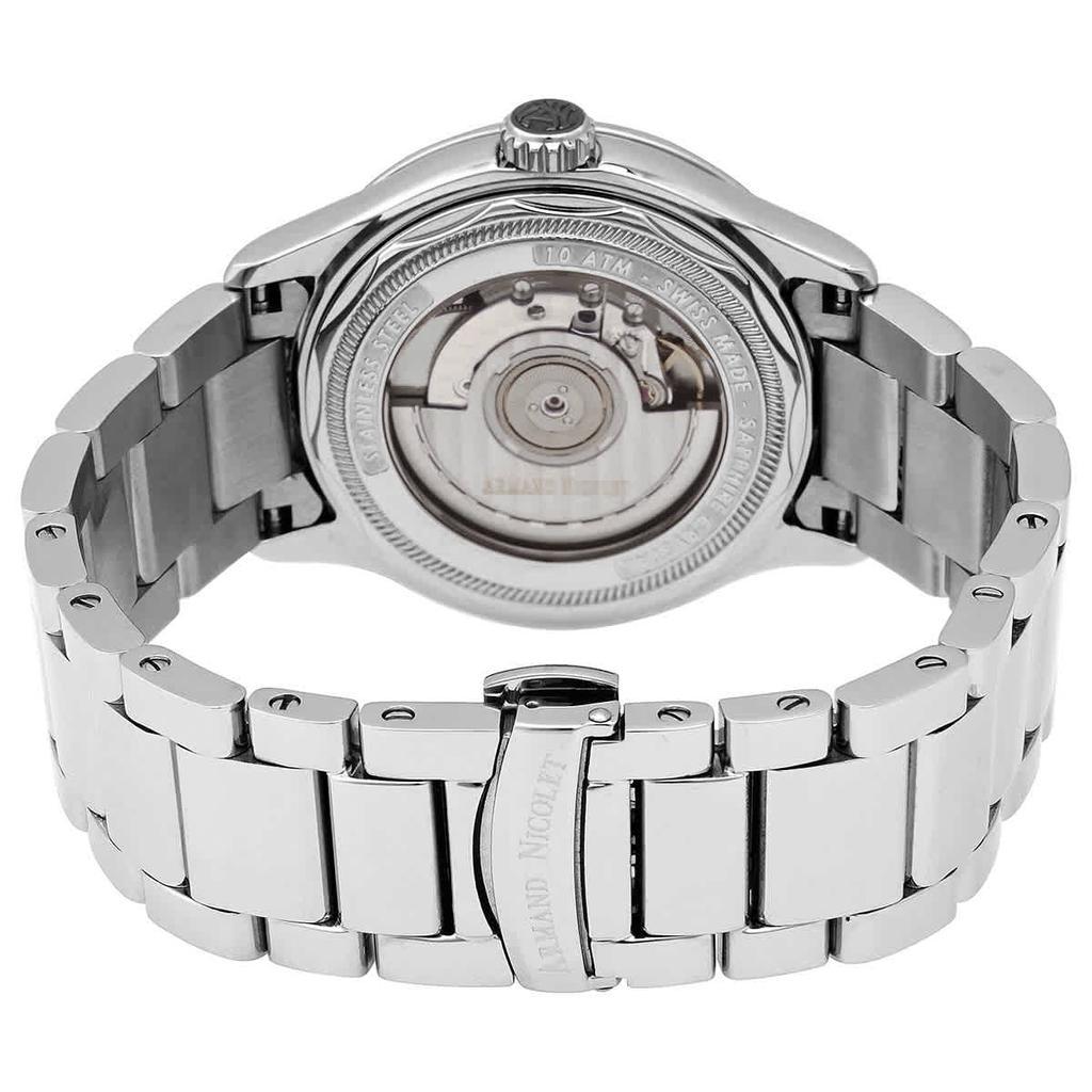 商品Armand Nicolet|Armand Nicolet Automatic White Dial Watch AMA846HAA-AG-M2890A,价格¥6961,第5张图片详细描述