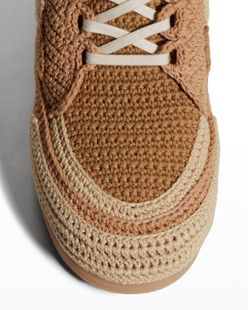 商品Chloé|Myha Cotton Knit High-Top Sneakers,价格¥8226,第7张图片详细描述