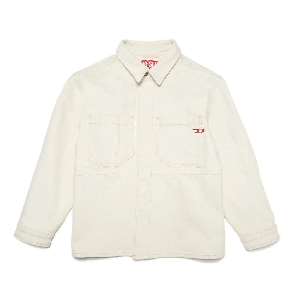 商品Diesel|Diesel Kids J'chor Long-Sleeved Denim Jacket,价格¥943,第1张图片
