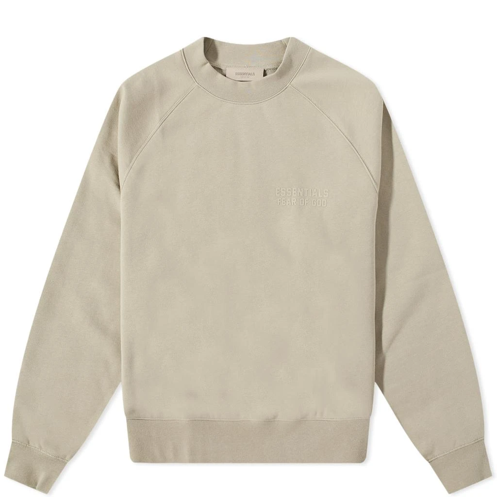 商品Essentials|Fear of God Essentials Crew Sweat - Seal,价格¥505,第1张图片