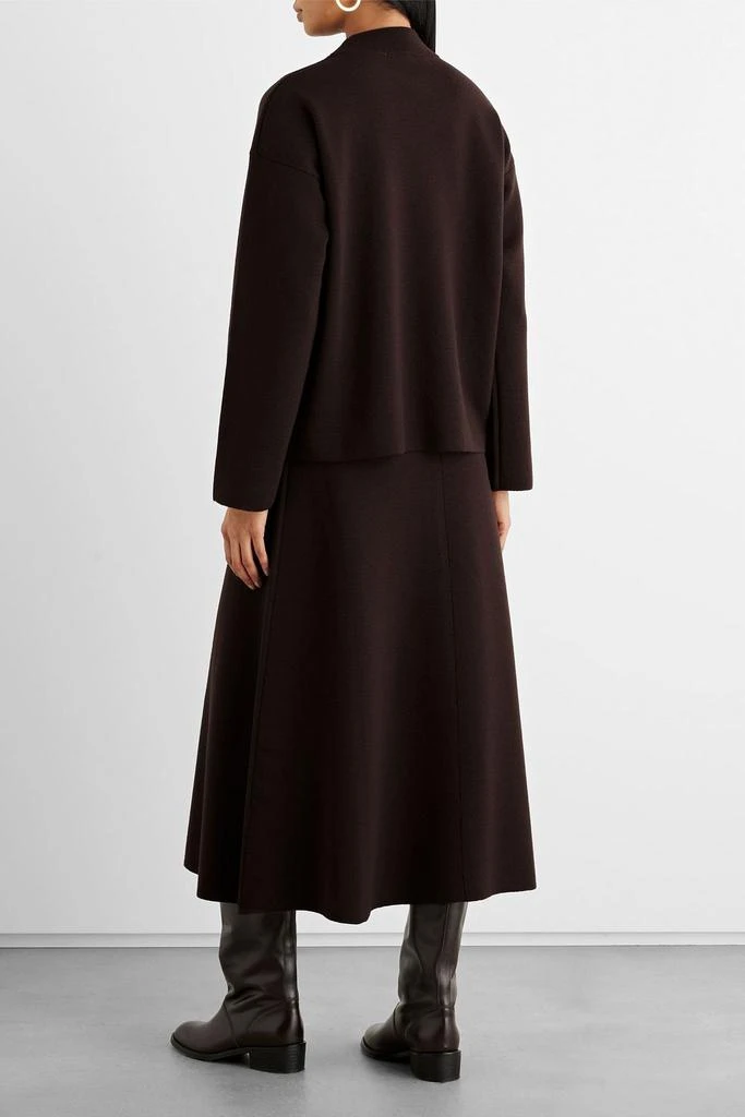 商品IRIS & INK|Paige merino wool midi skirt,价格¥721,第3张图片详细描述