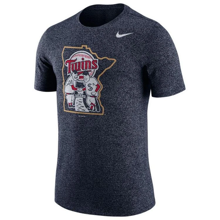 商品NIKE|Men's Minnesota Twins Marled T-Shirt,价格¥262,第2张图片详细描述