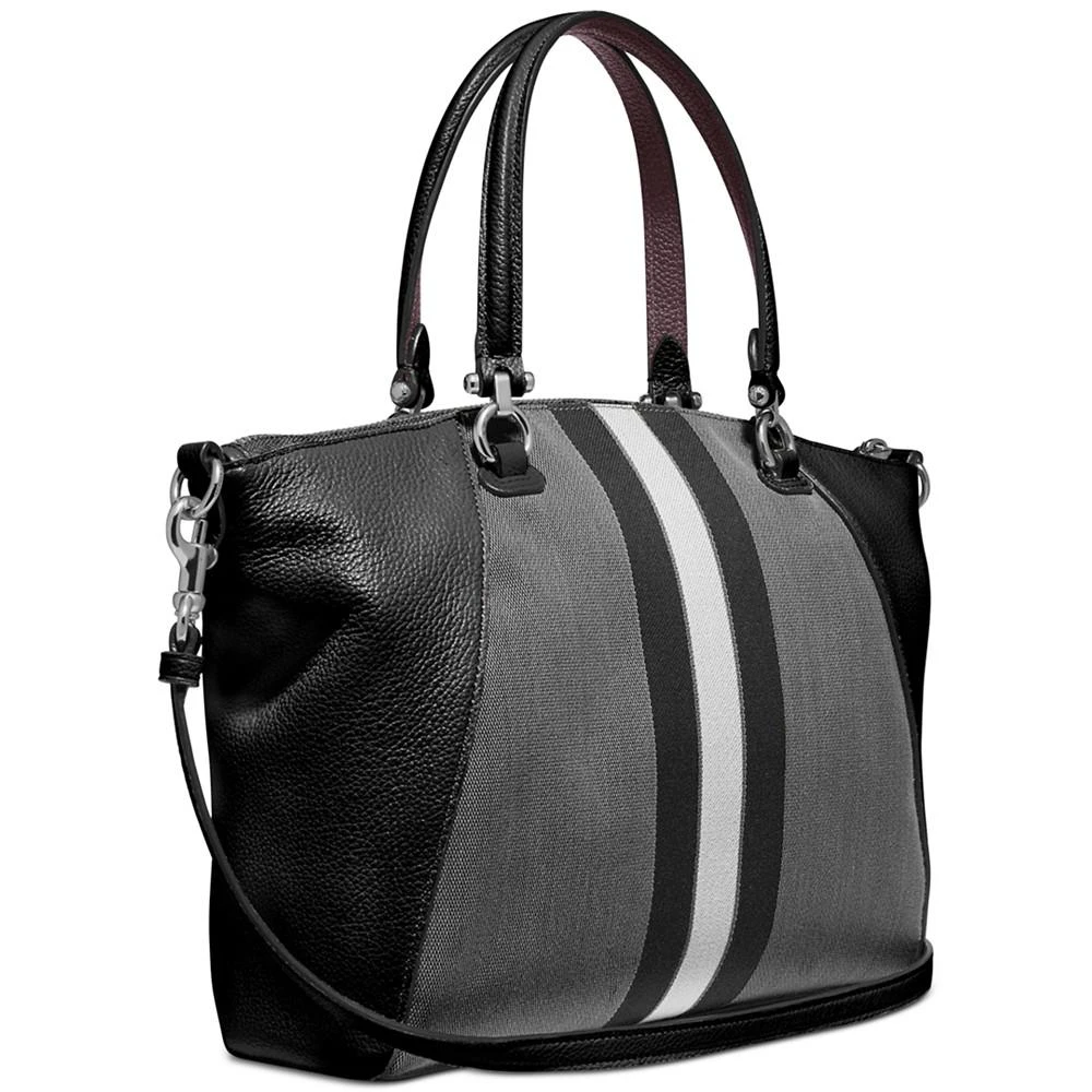 商品Coach|Horse And Carriage Jacquard Prairie Satchel,价格¥2066,第5张图片详细描述