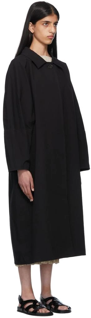 商品Totême|Black Open Front Trench Coat,价格¥3243,第2张图片详细描述