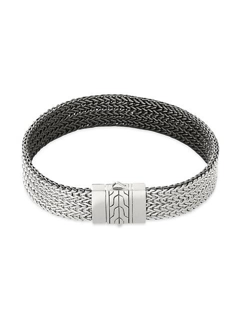 Sterling Silver Rata-Chain Bracelet商品第2张图片规格展示