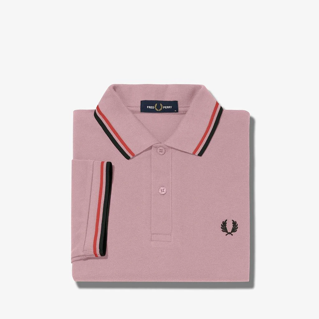 商品Fred Perry|Fred Perry Logo-Embroidered Cotton-Piqué Polo Shirt,价格¥404,第5张图片详细描述