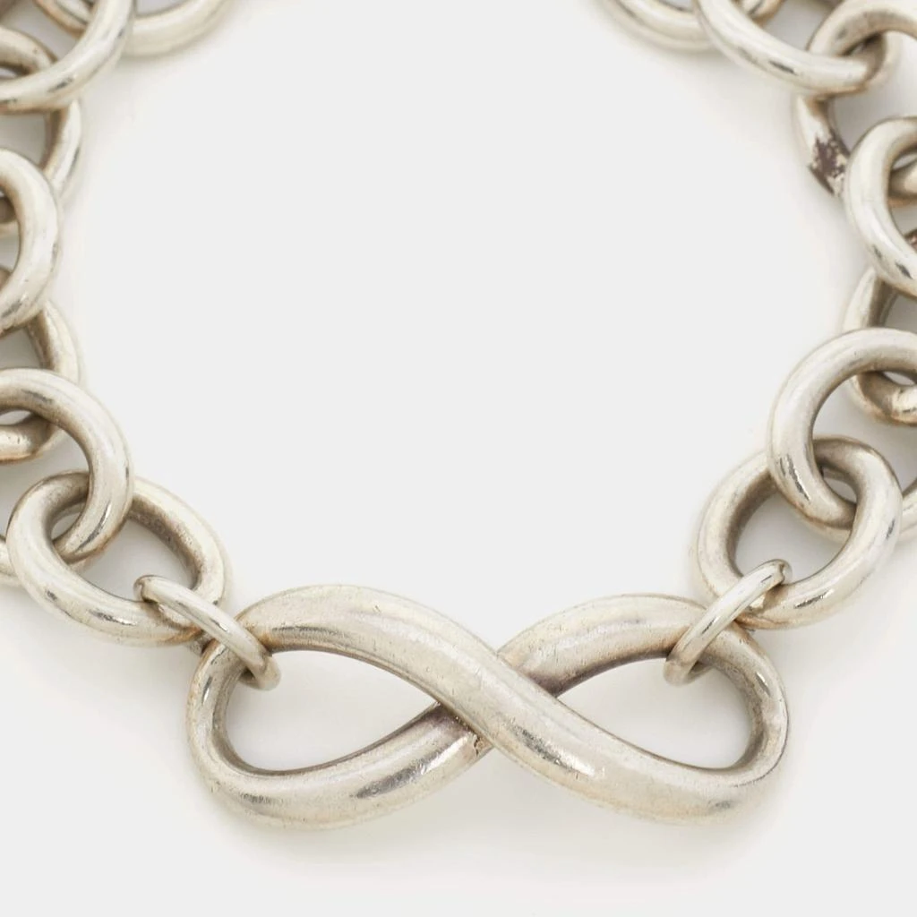 商品[二手商品] Tiffany & Co.|Tiffany & Co. Infinity Sterling Silver Link Bracelet,价格¥1603,第2张图片详细描述